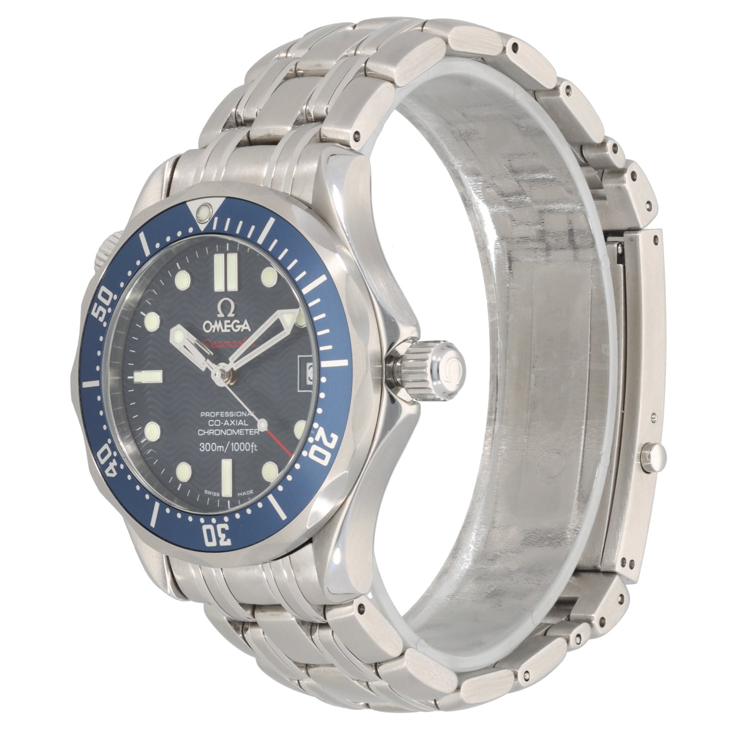 Omega Seamaster 36mm Stainless Steel Watch – H&T