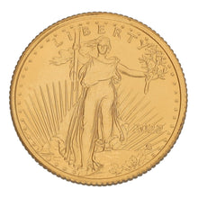 Load image into Gallery viewer, 22ct Gold USA Eagle 1/10 OZ 5 Dollars Coin 2022
