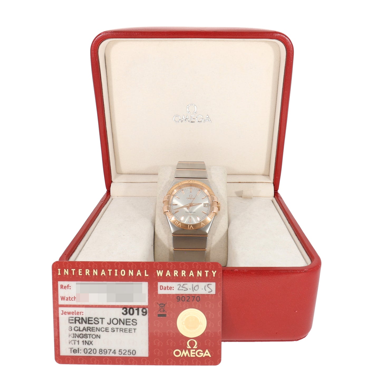 Omega Constellation 123.20.35.60.02.001 35mm Bi-Colour Watch