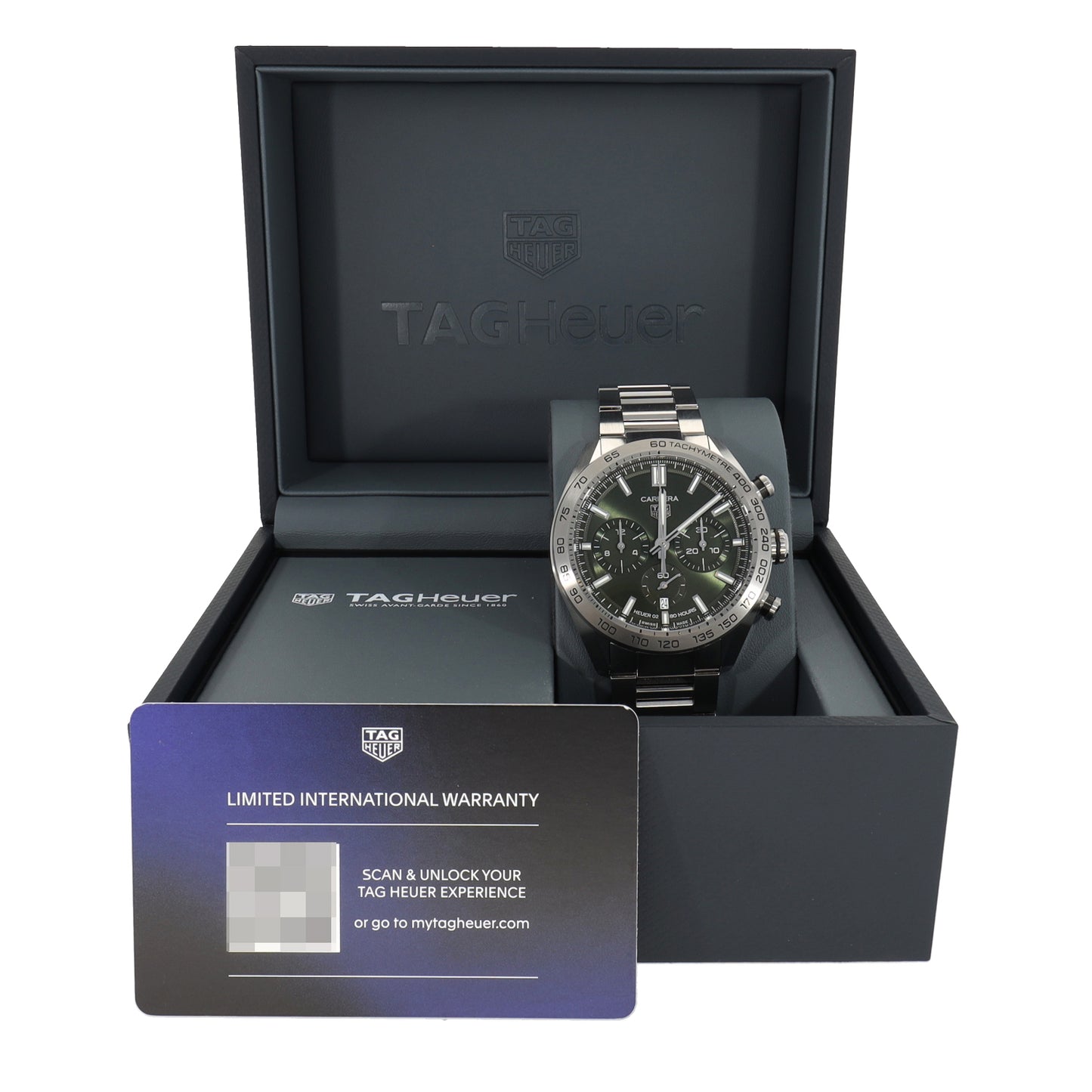 Tag Heuer Carrera CBN2A10 44mm Stainless Steel Watch