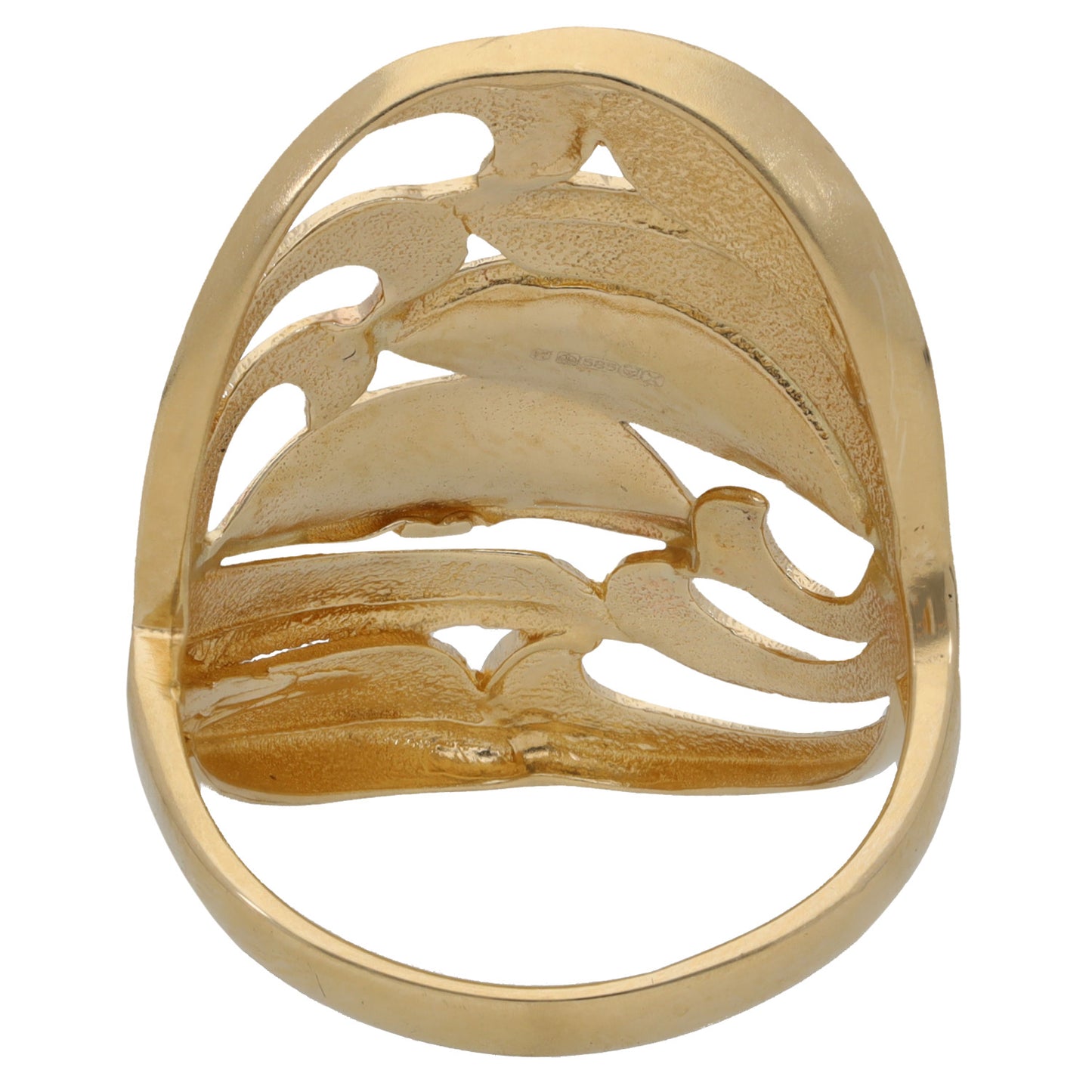 14ct Gold Alternative Ring Size O