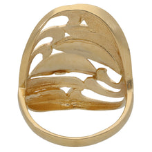 Load image into Gallery viewer, 14ct Gold Alternative Ring Size O

