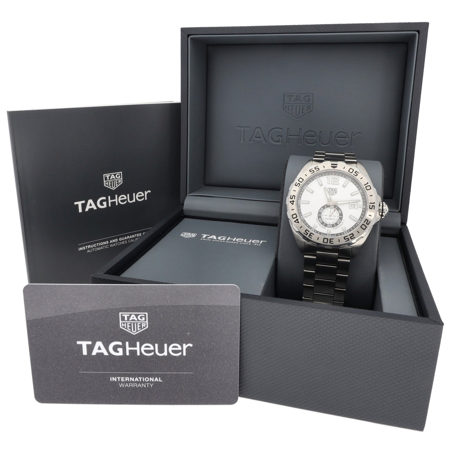 Tag Heuer Formula 1 WAZ2013 43mm Stainless Steel Watch