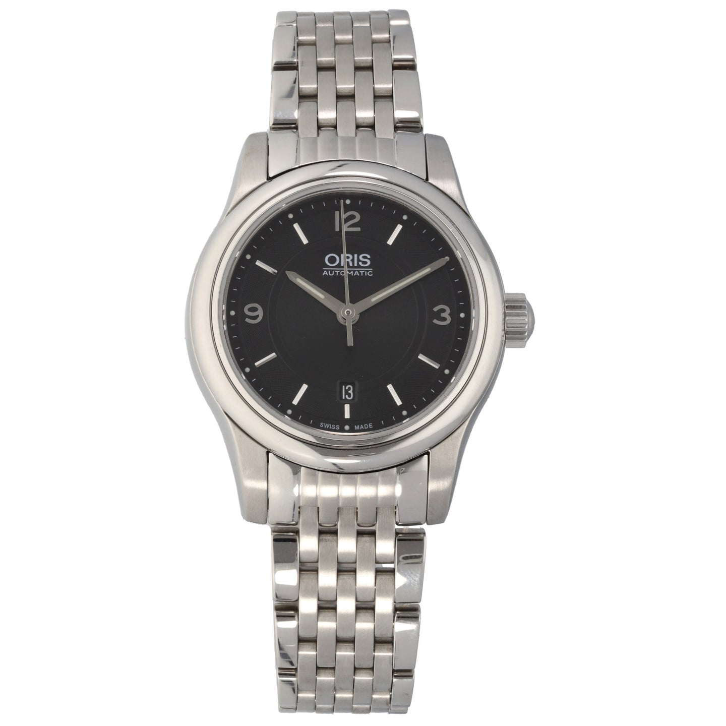 Oris classic outlet date black dial