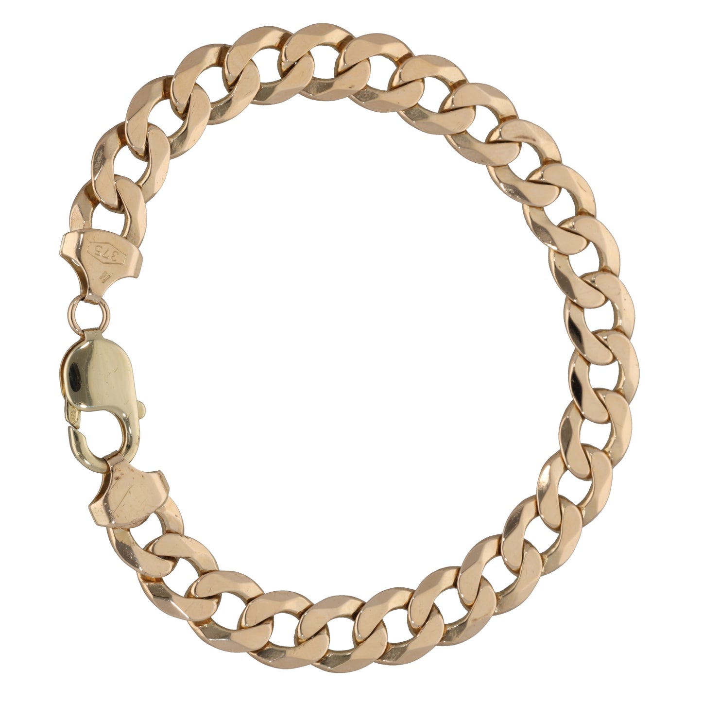 9ct Gold Curb Bracelet