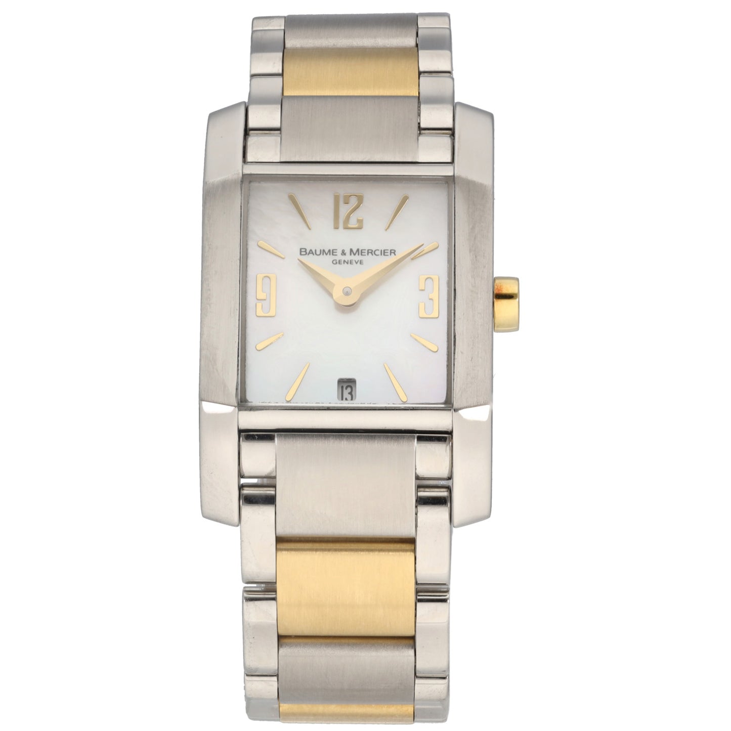 Baume Et Mercier Hampton 65489 22mm Bi-Colour Watch