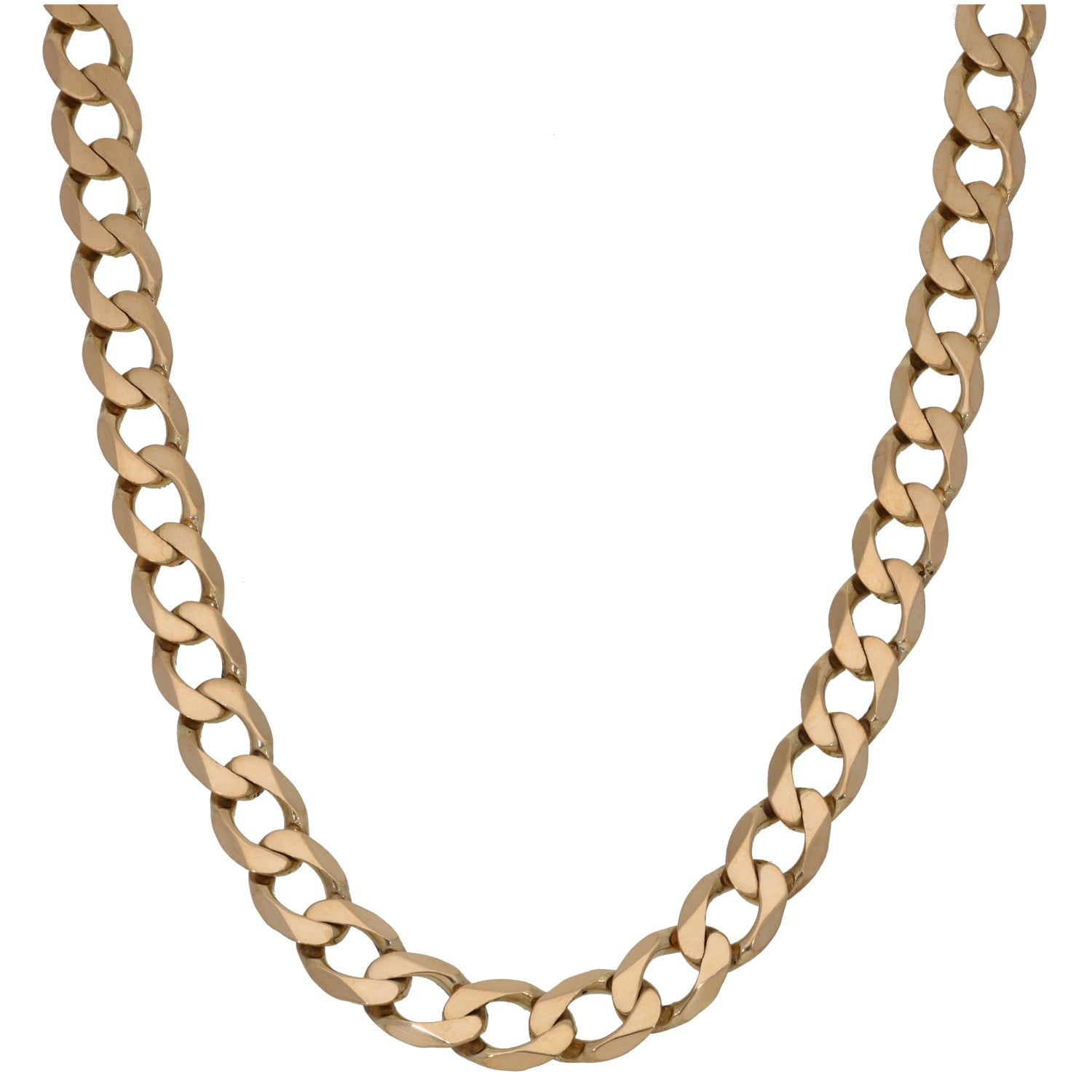 9ct Gold Curb Chain 20