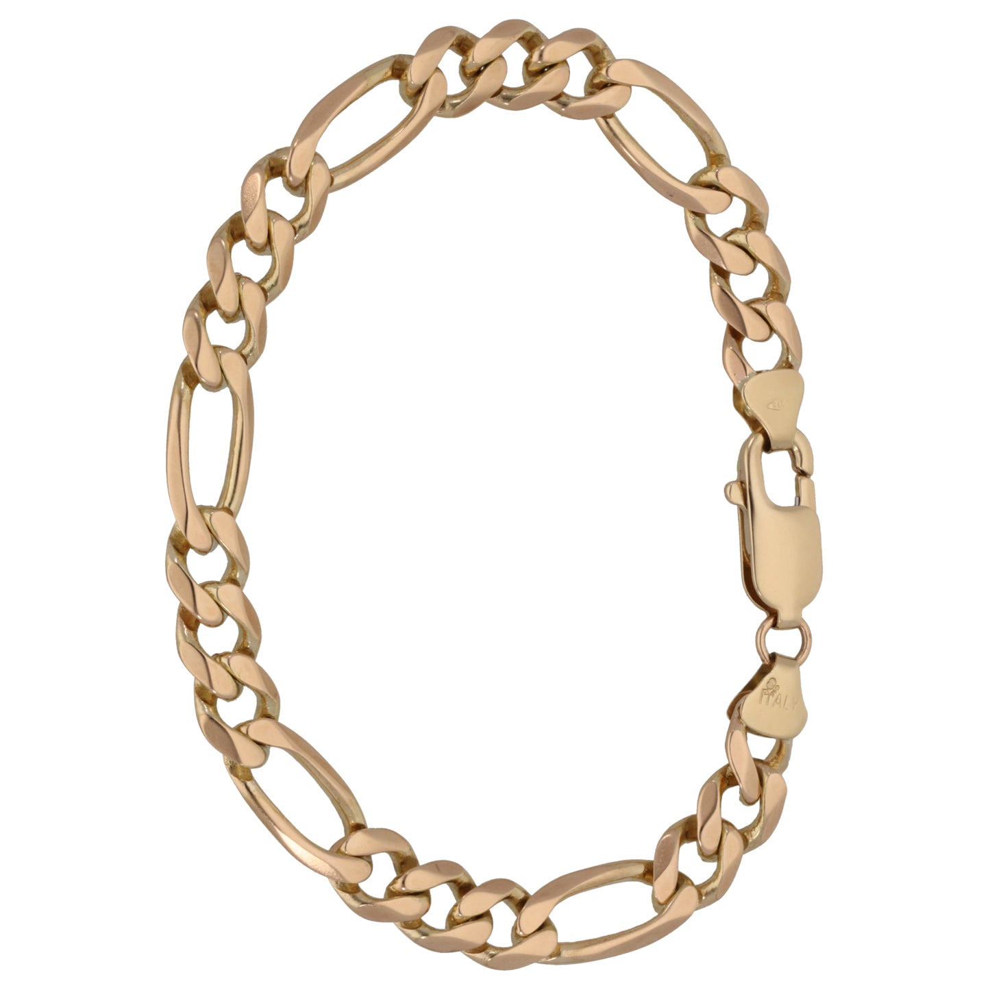 9ct Gold Figaro Bracelet