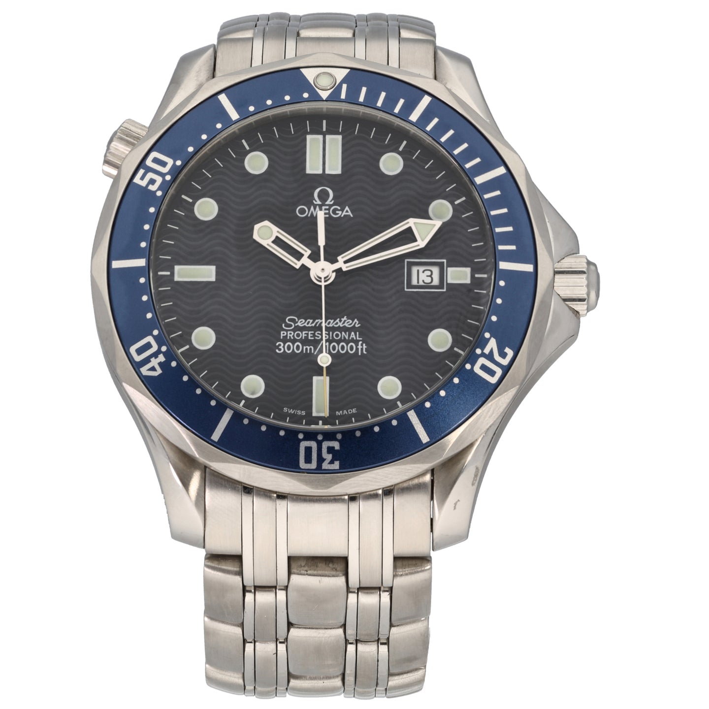 Omega Seamaster 41mm Stainless Steel Watch