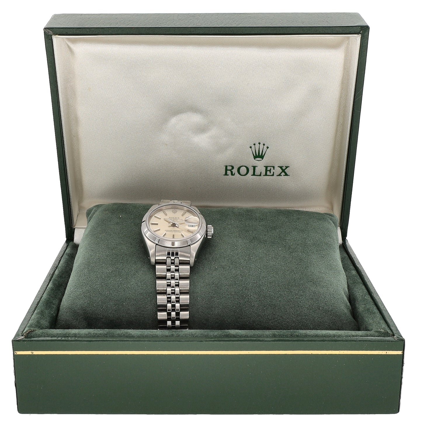 Rolex Date 69190 26mm Stainless Steel Watch