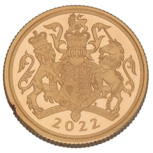 Load image into Gallery viewer, 22ct Gold Queen Elizabeth II Double Sovereign Coin 2022
