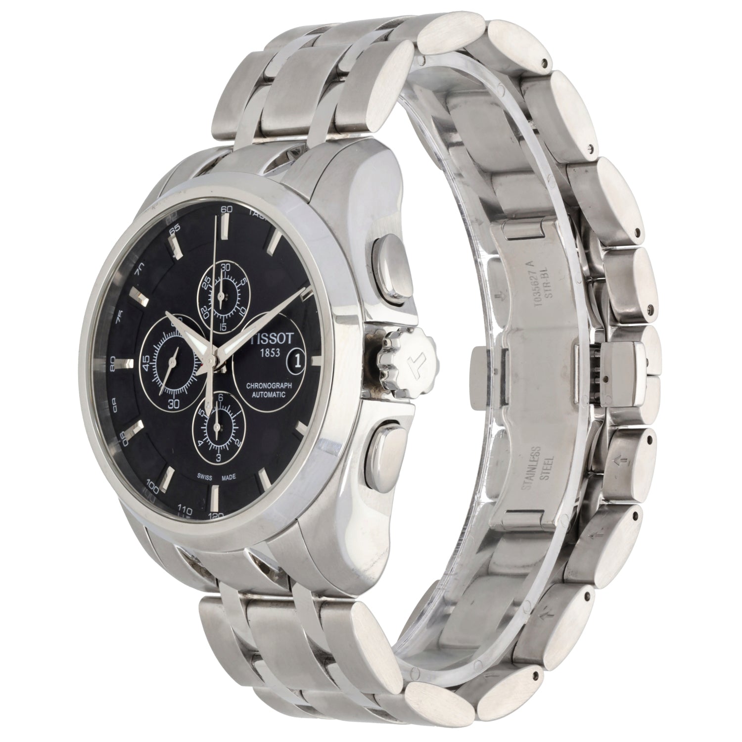 Tissot T-Trend T035627 A 43mm Stainless Steel Watch – H&T