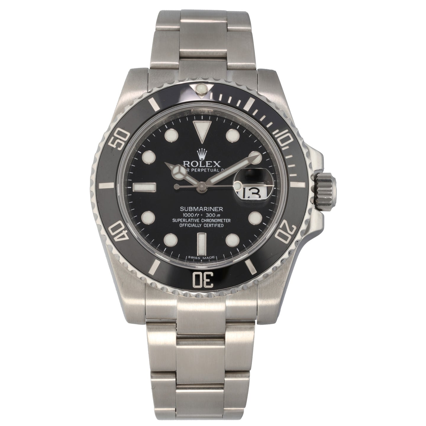 Rolex Submariner 116610 40mm Stainless Steel Watch