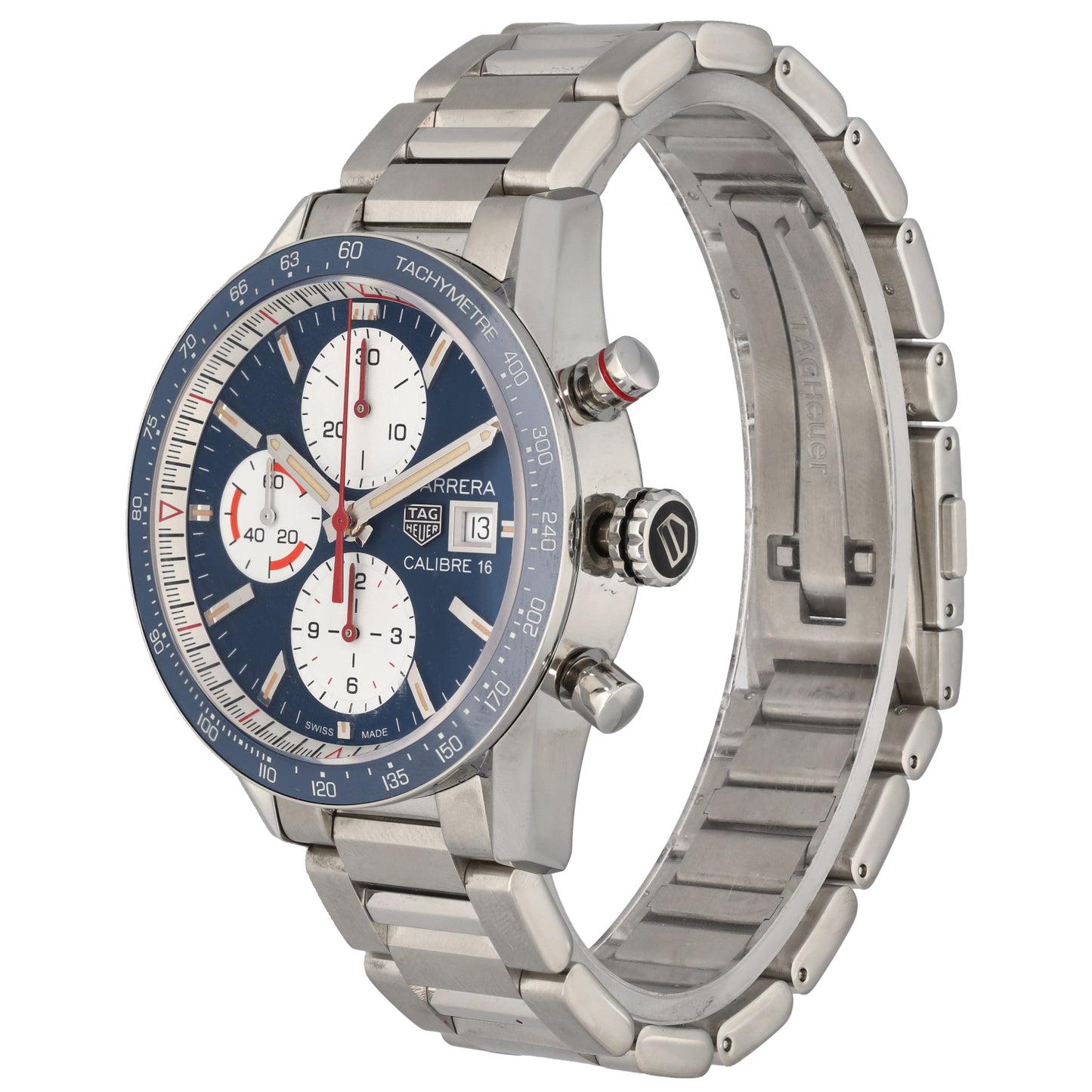 Tag Heuer Carrera CV201AR-0 41mm Stainless Steel Watch