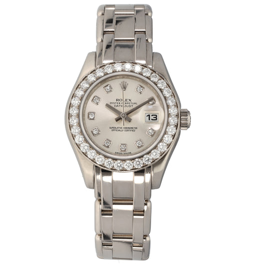 Rolex Pearlmaster 80299 29mm White Gold Watch