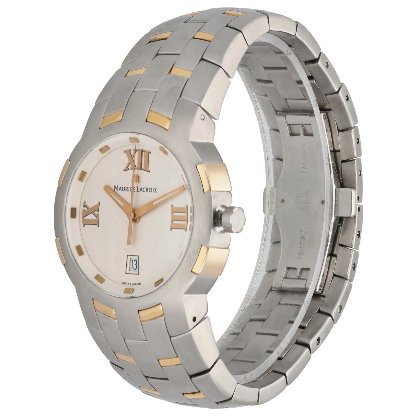 Maurice Lacroix Milestone 69862 39mm Bi-Colour Watch