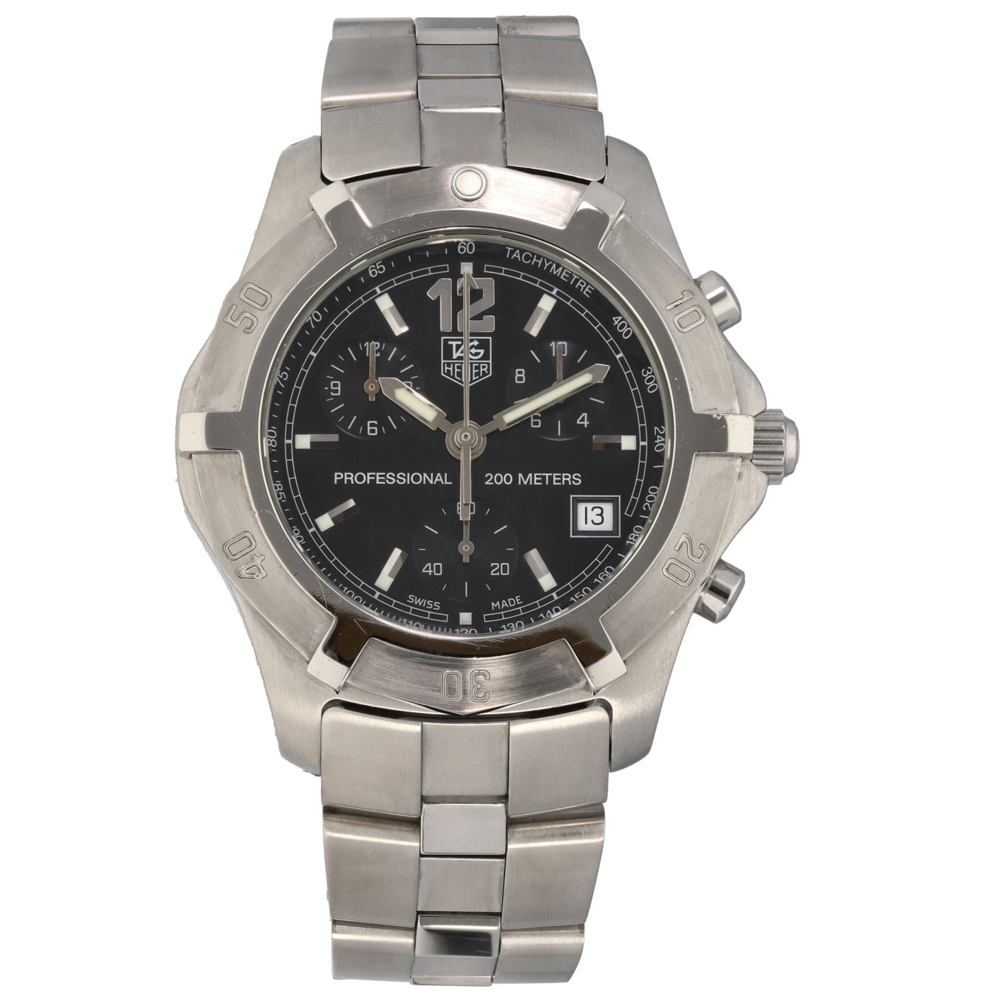 Tag Heuer 2000 Exclusive CN1110 39mm Stainless Steel Watch