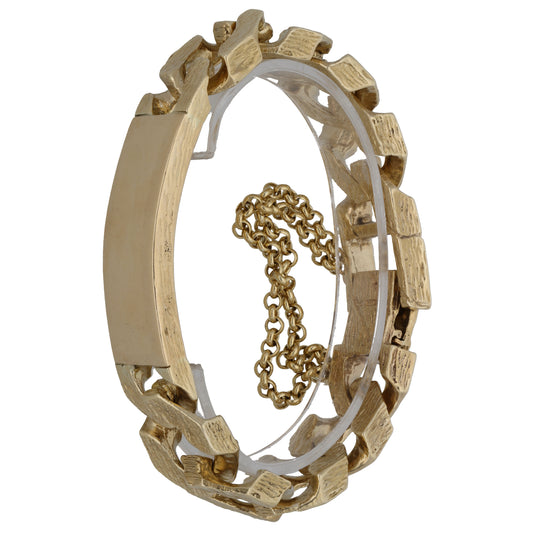 9ct Gold ID Bracelet