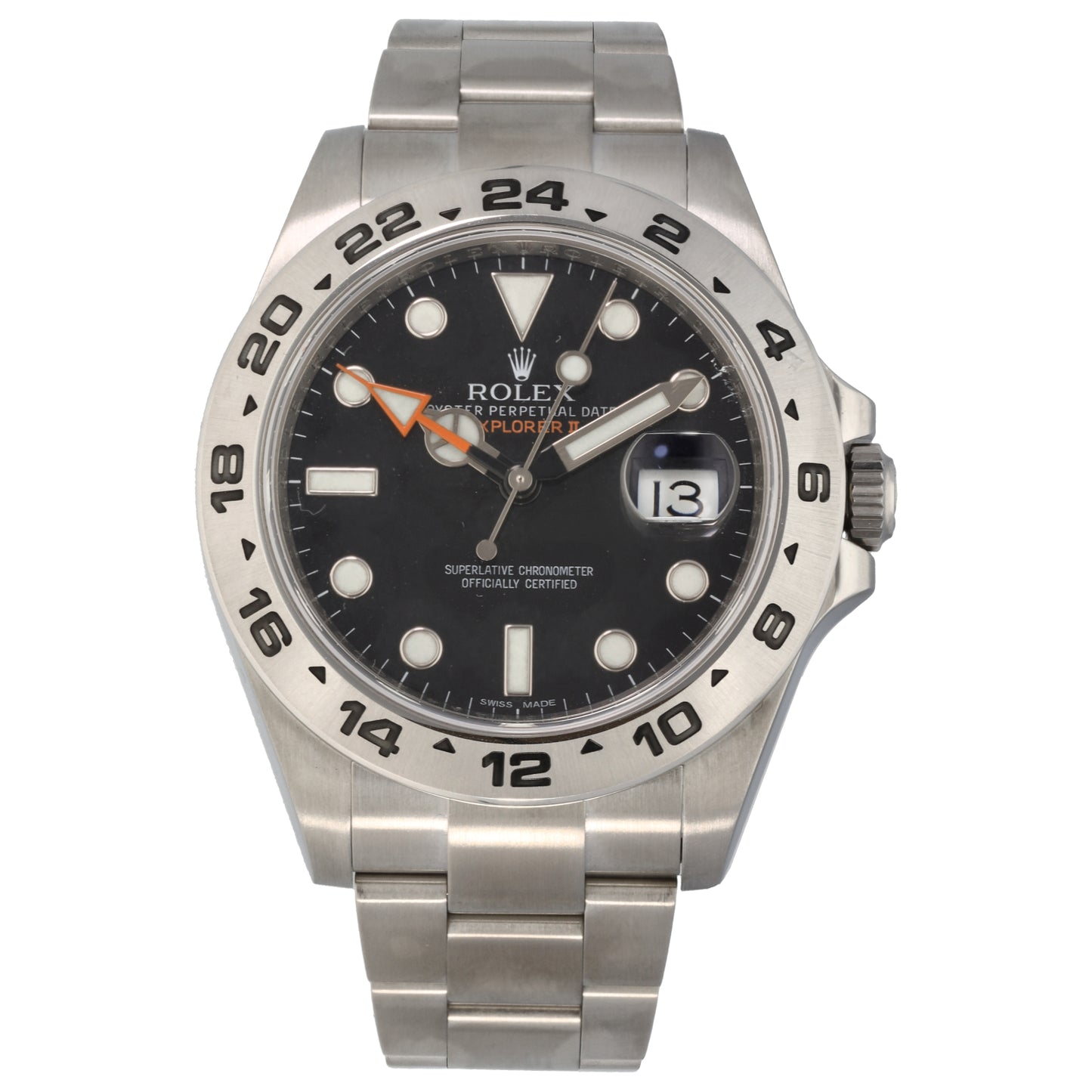 Rolex Explorer II 216570 42mm Stainless Steel Watch