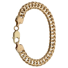 Load image into Gallery viewer, 9ct Gold Double Curb Bracelet
