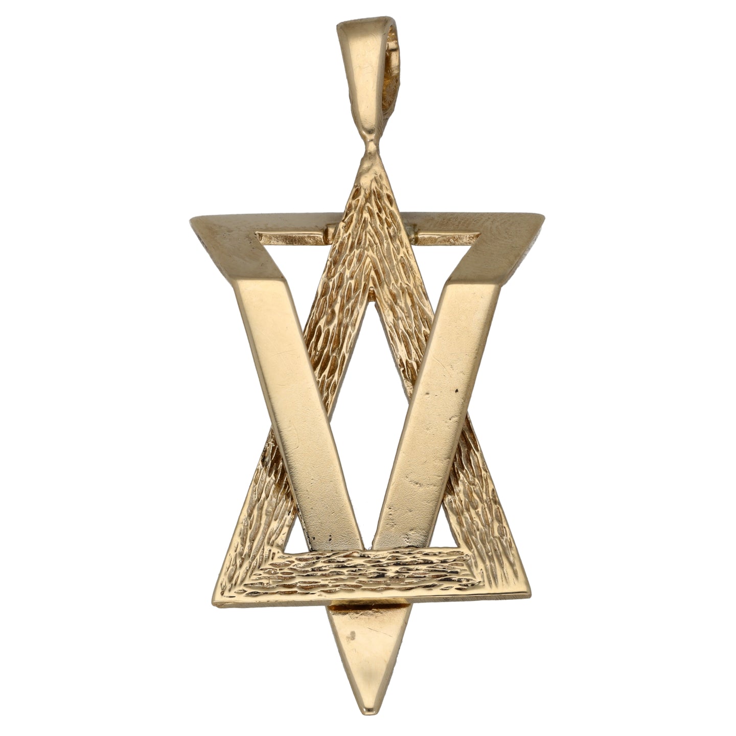 9ct Gold Star of David Pendant