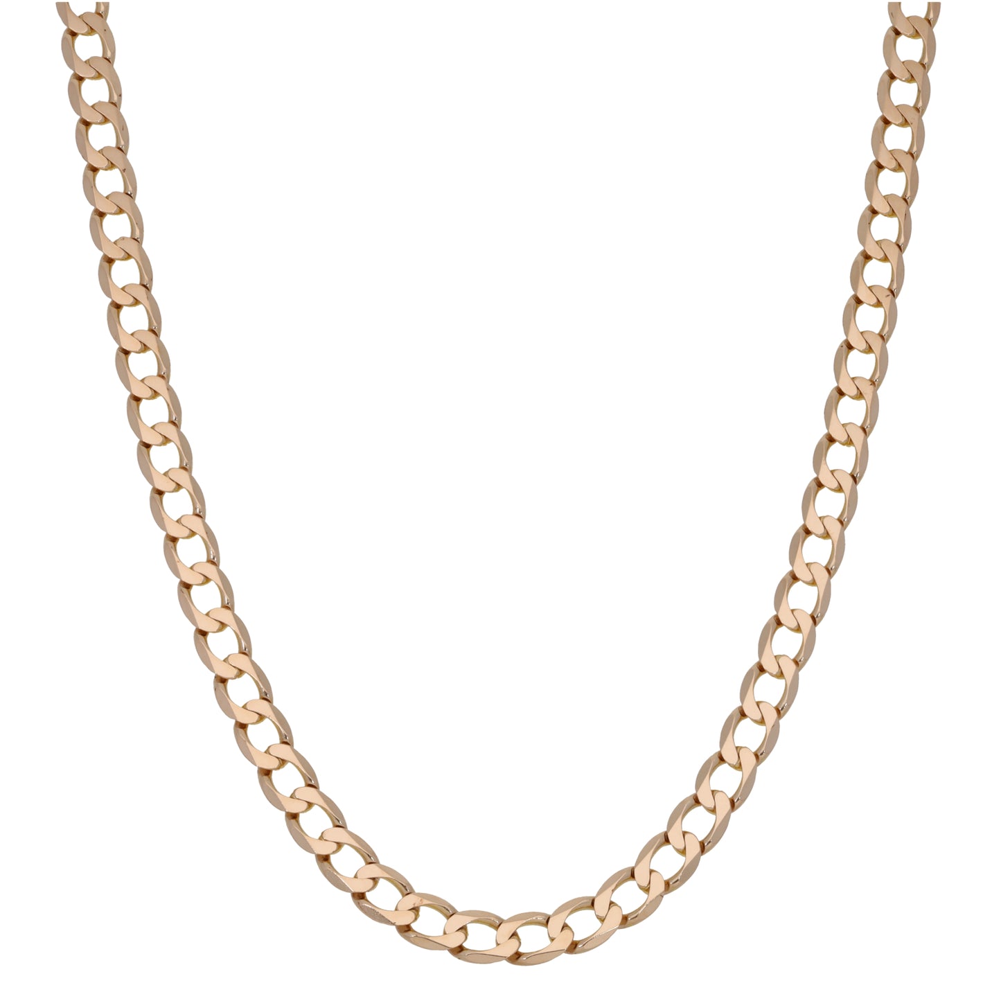 9ct Gold Curb Chain 20"