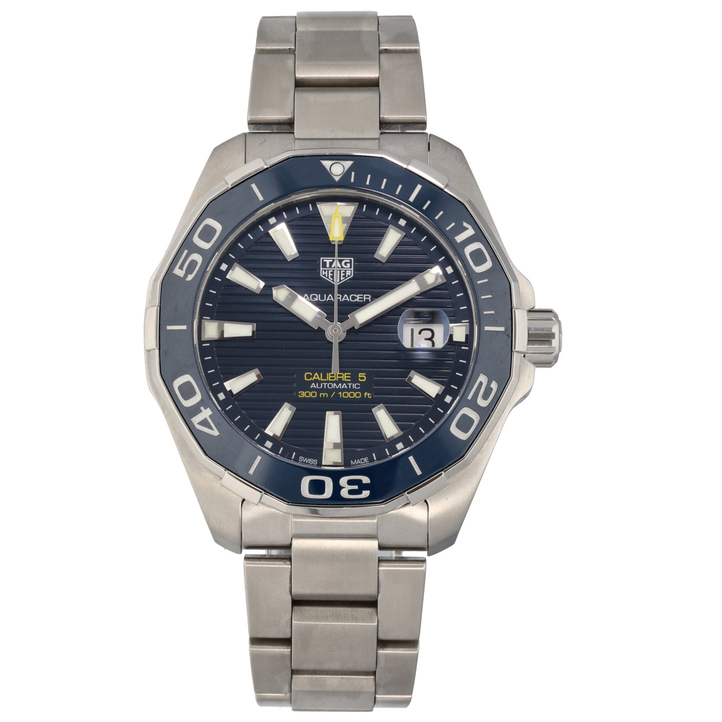 Tag Heuer Aquaracer WAY201B 43mm Stainless Steel Watch