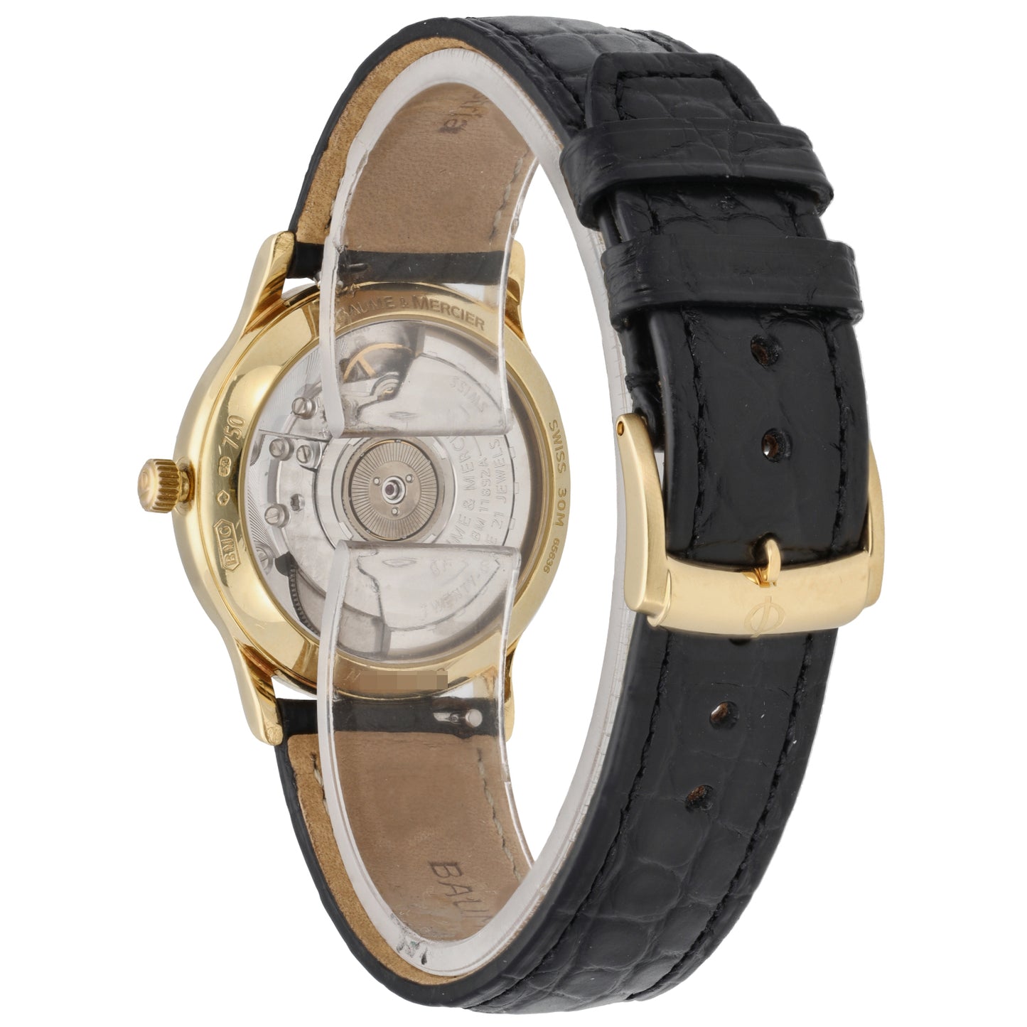 Baume Et Mercier Classic 65636 33mm Gold Watch