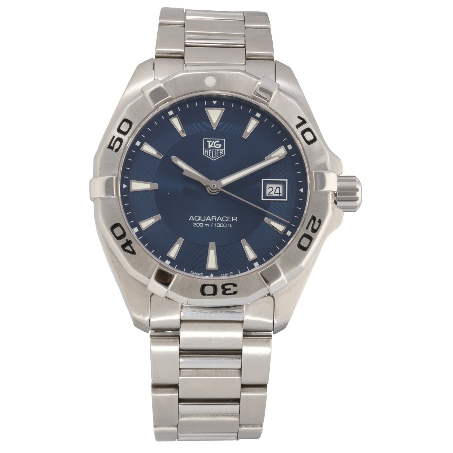 Tag Heuer Aquaracer WAY1112 41mm Stainless Steel Watch