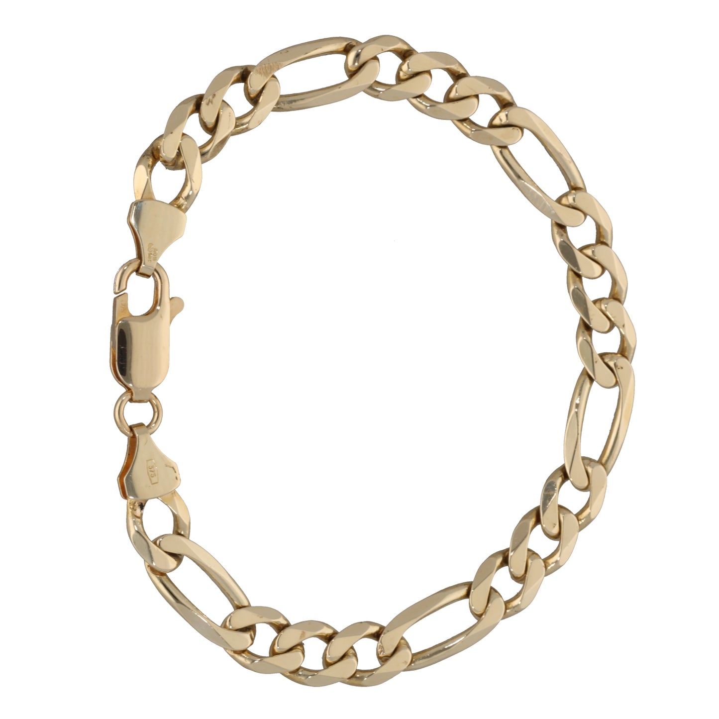 9ct Gold Figaro Bracelet