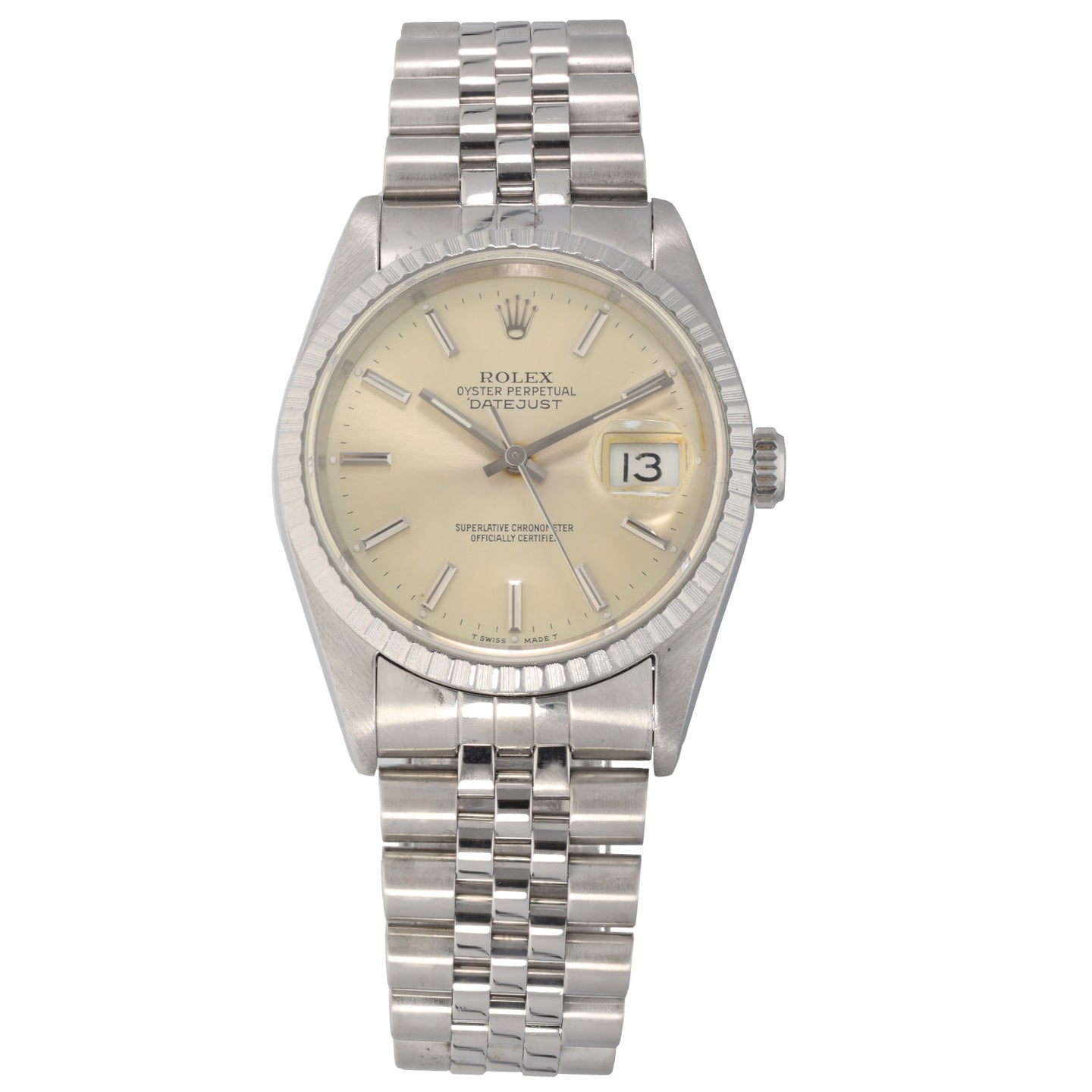 Rolex Datejust 16220 36mm Stainless Steel Watch