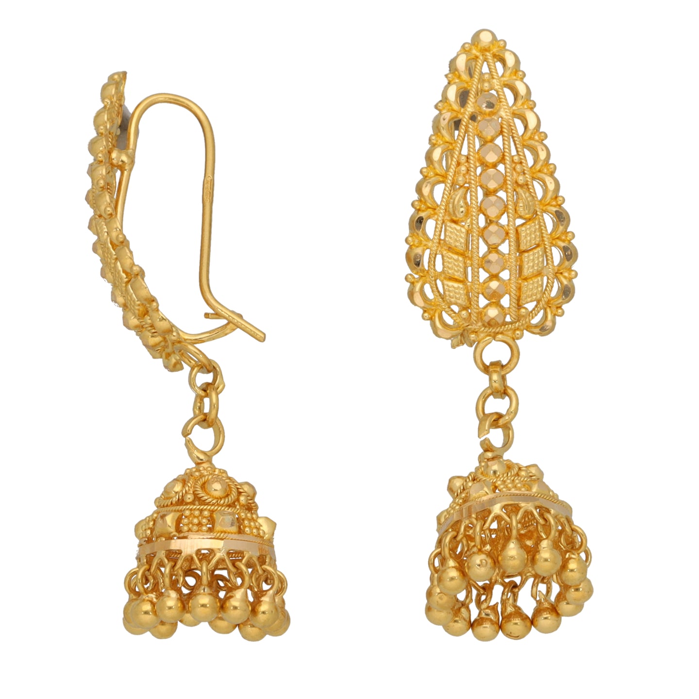 22ct Gold Dress/Cocktail Earrings