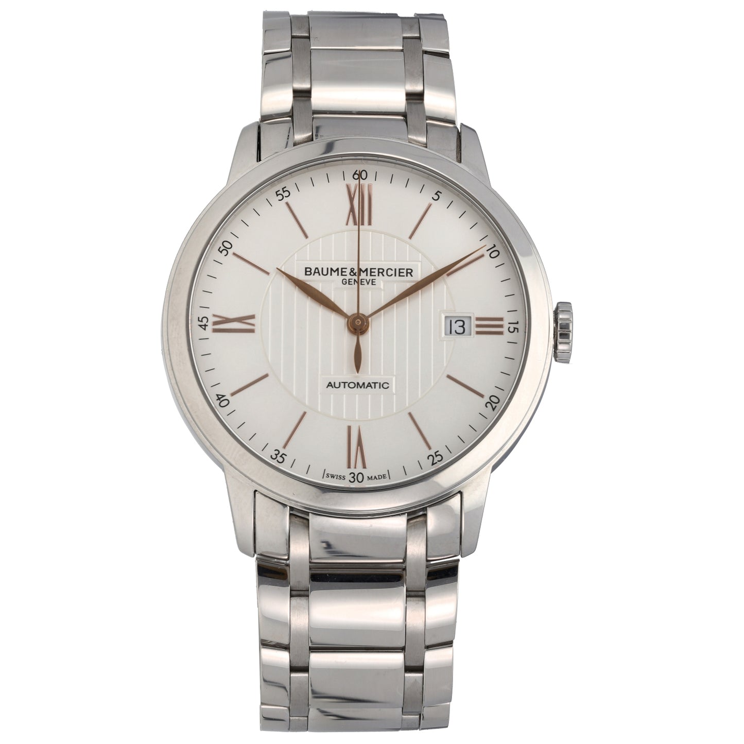 Baume Et Mercier Classima 65773 40mm Stainless Steel Watch