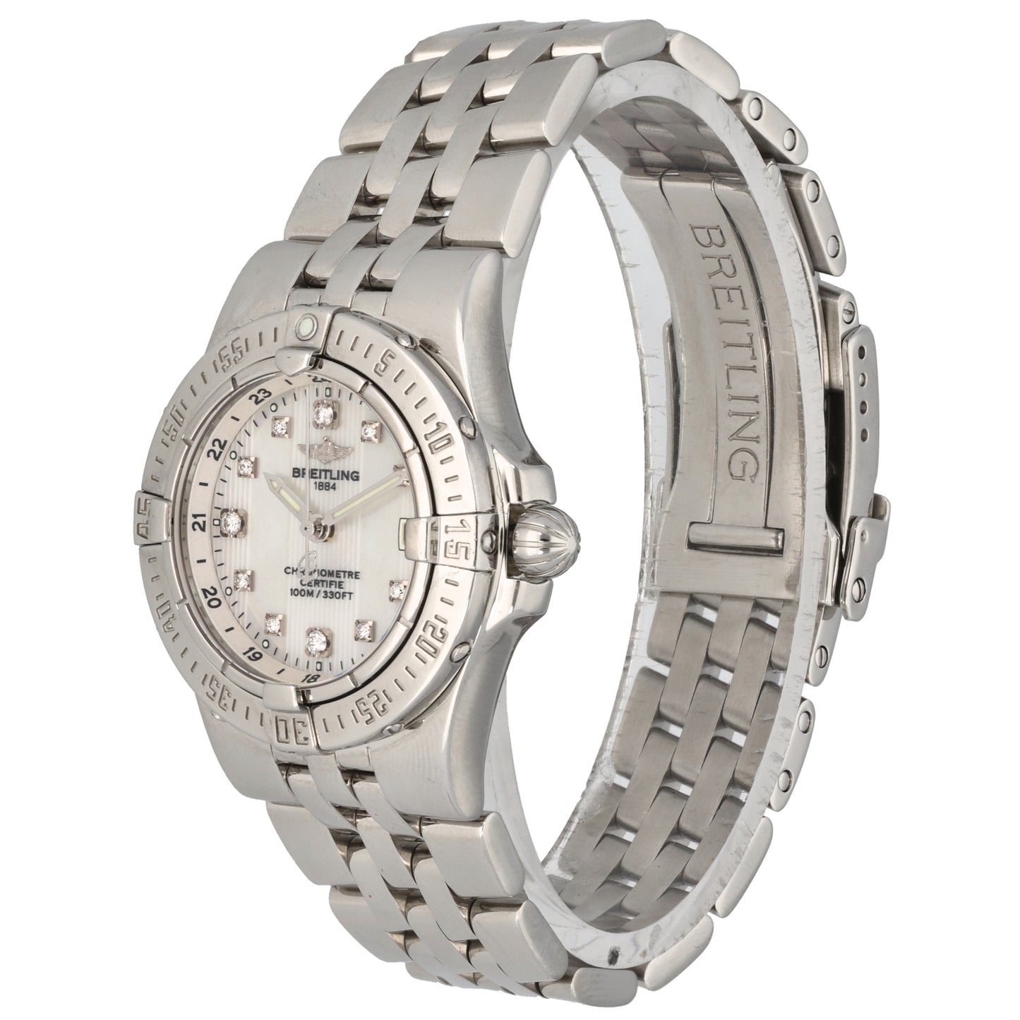 Breitling Starliner A71340 30mm Stainless Steel Watch