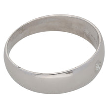 Load image into Gallery viewer, 9ct White Gold 0.05ct Diamond Alternative Ring Size S
