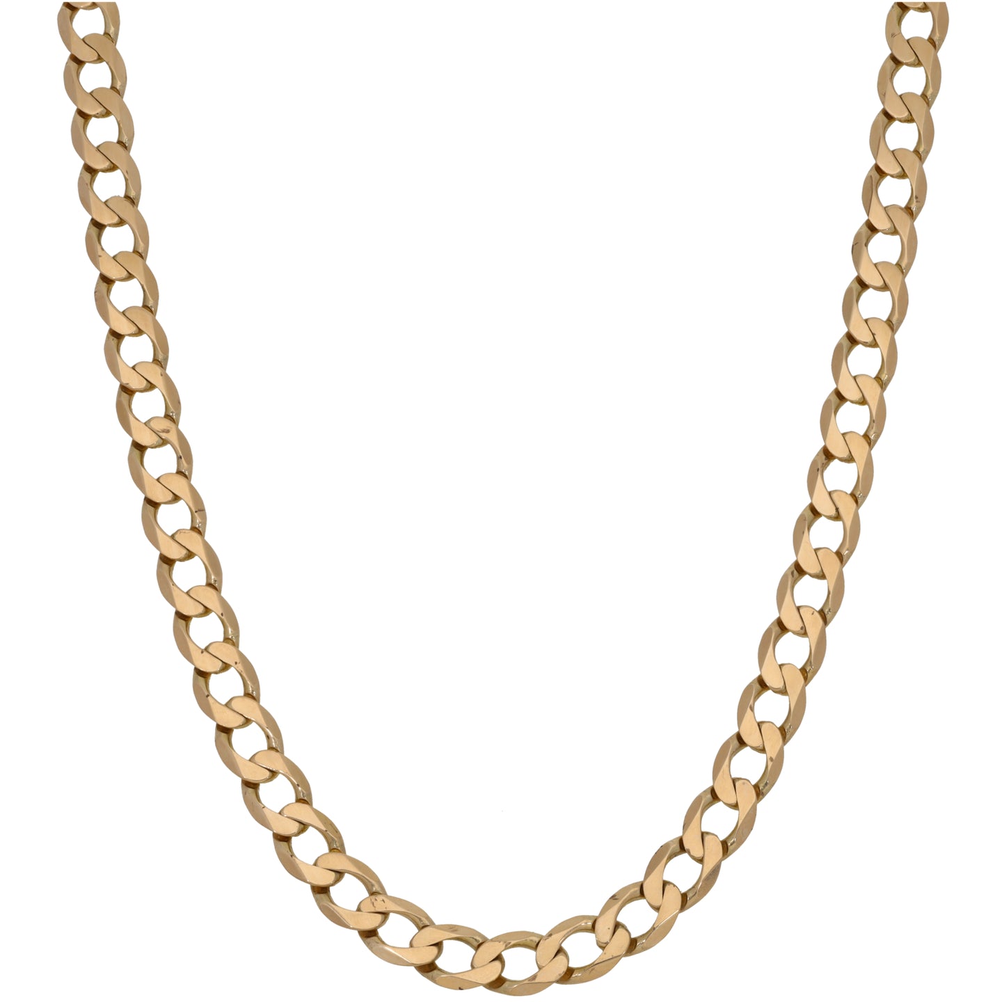 9ct Gold Curb Chain 21