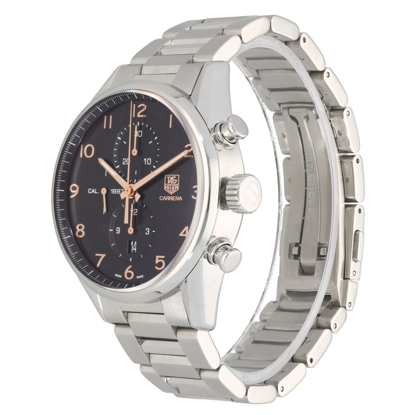 Tag Heuer Carrera CAR2014 43mm Stainless Steel Watch