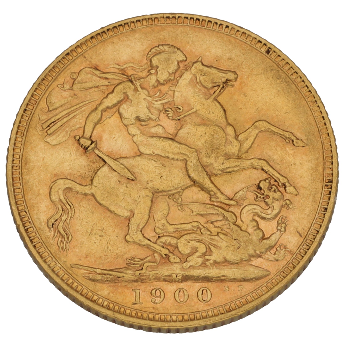 22ct Gold Queen Victoria Full Sovereign Coin 1900
