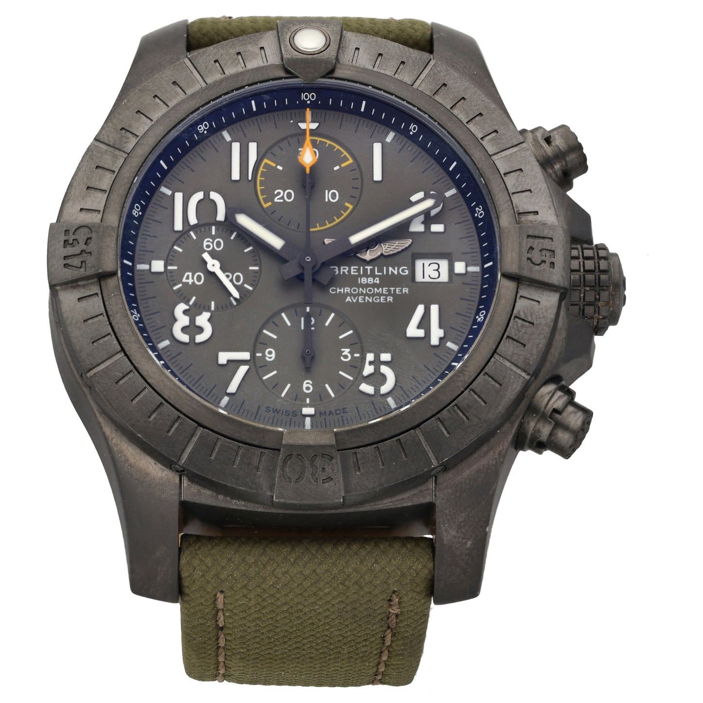 Breitling Avenger V13317 45mm Titanium Watch