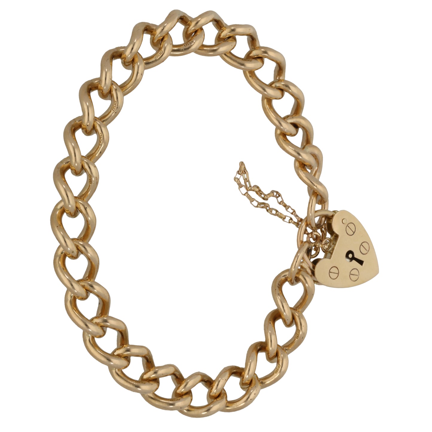 9ct Gold Curb Bracelet