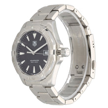 Load image into Gallery viewer, Tag Heuer Aquaracer WAY1110 41mm Stainless Steel Watch
