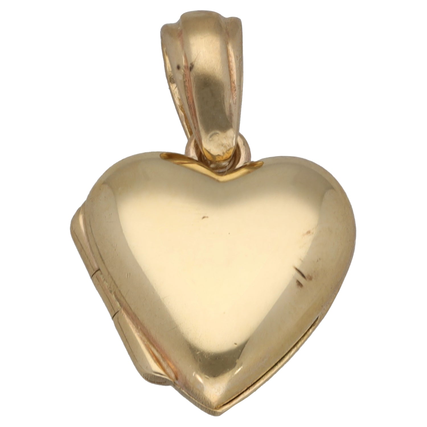 9ct Gold Heart Locket Pendant – H&T