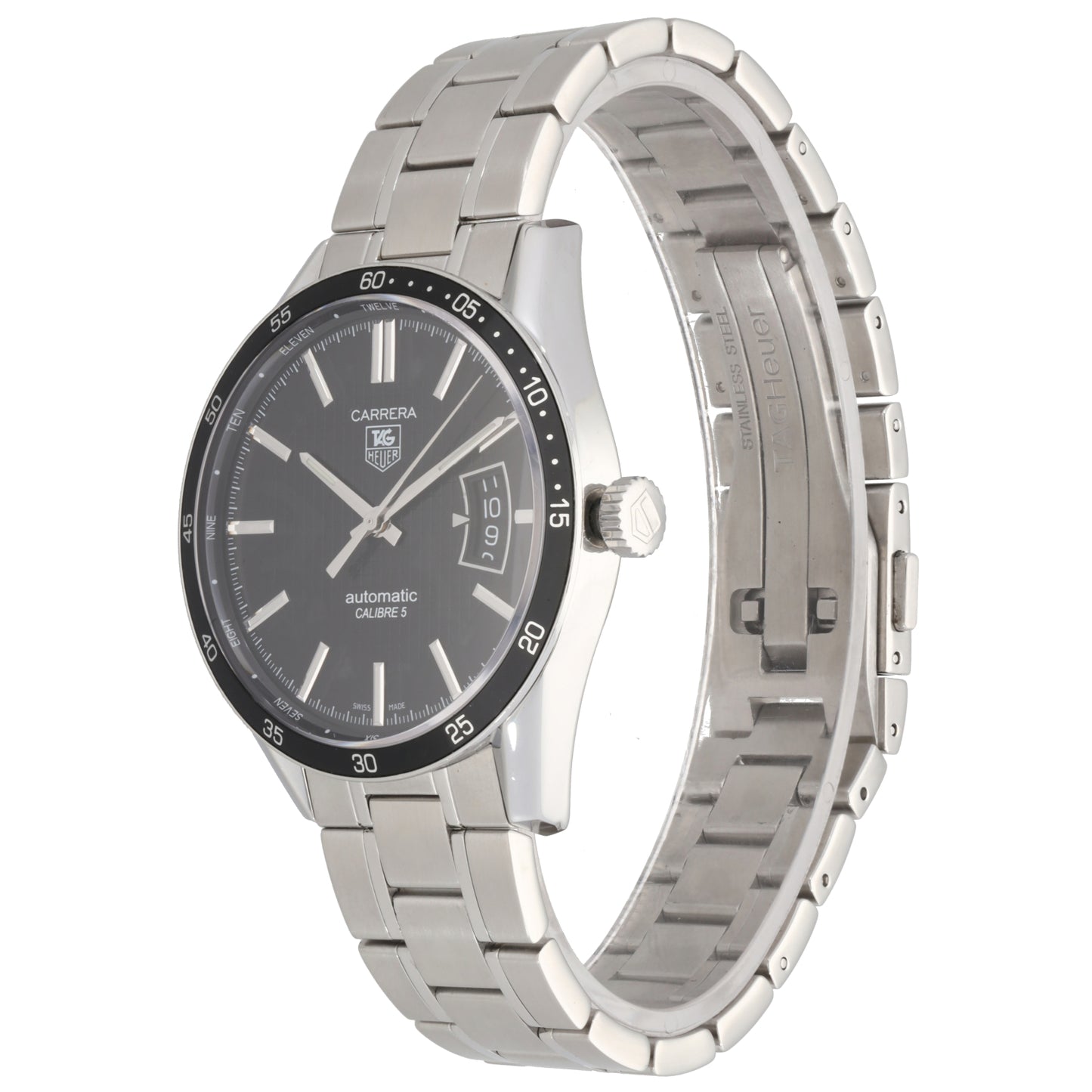 Tag Heuer Carrera WV211M-0 39mm Stainless Steel Watch