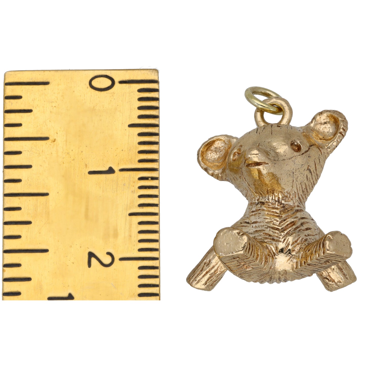 9ct Gold Teddy Bear Pendant