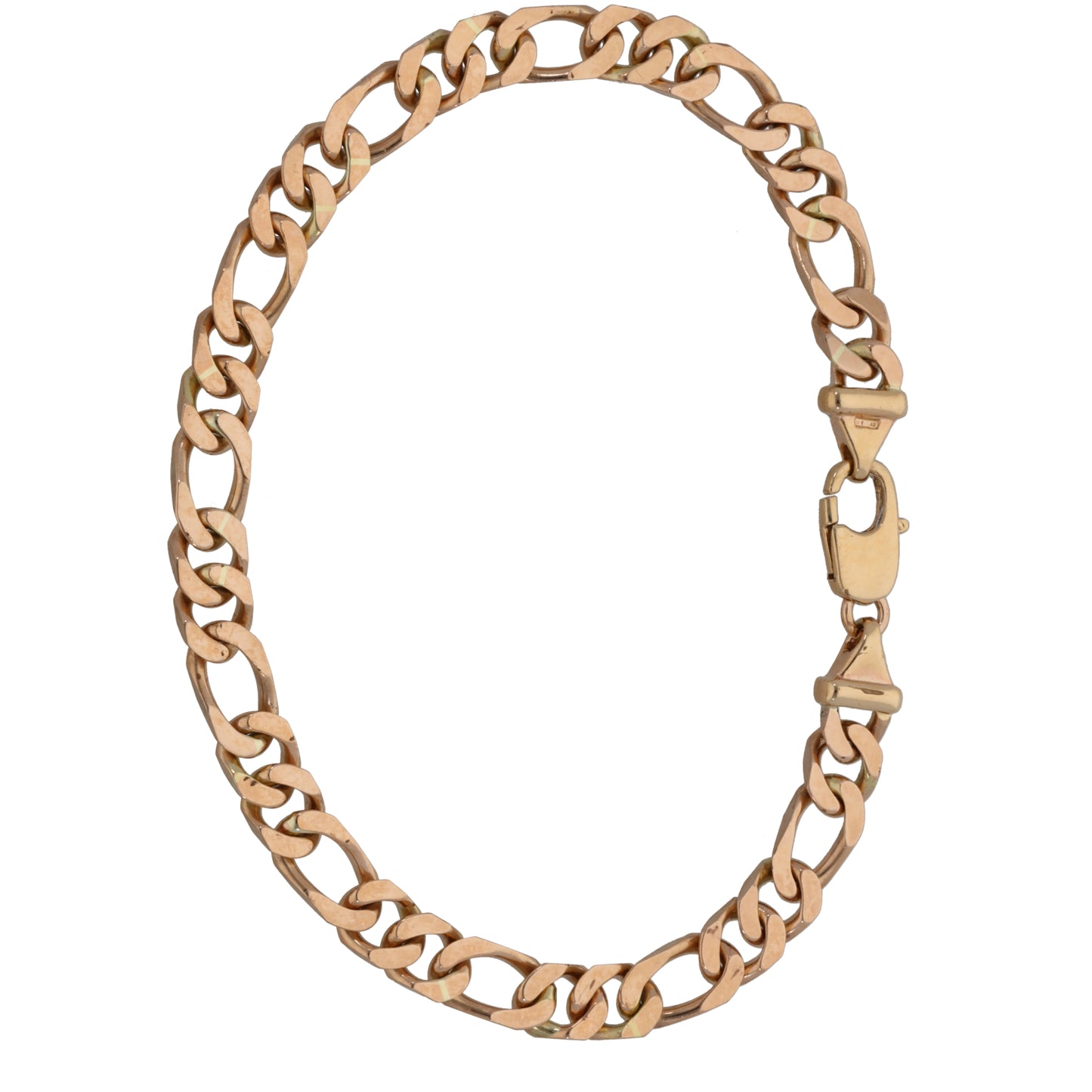 9ct Gold Figaro Bracelet