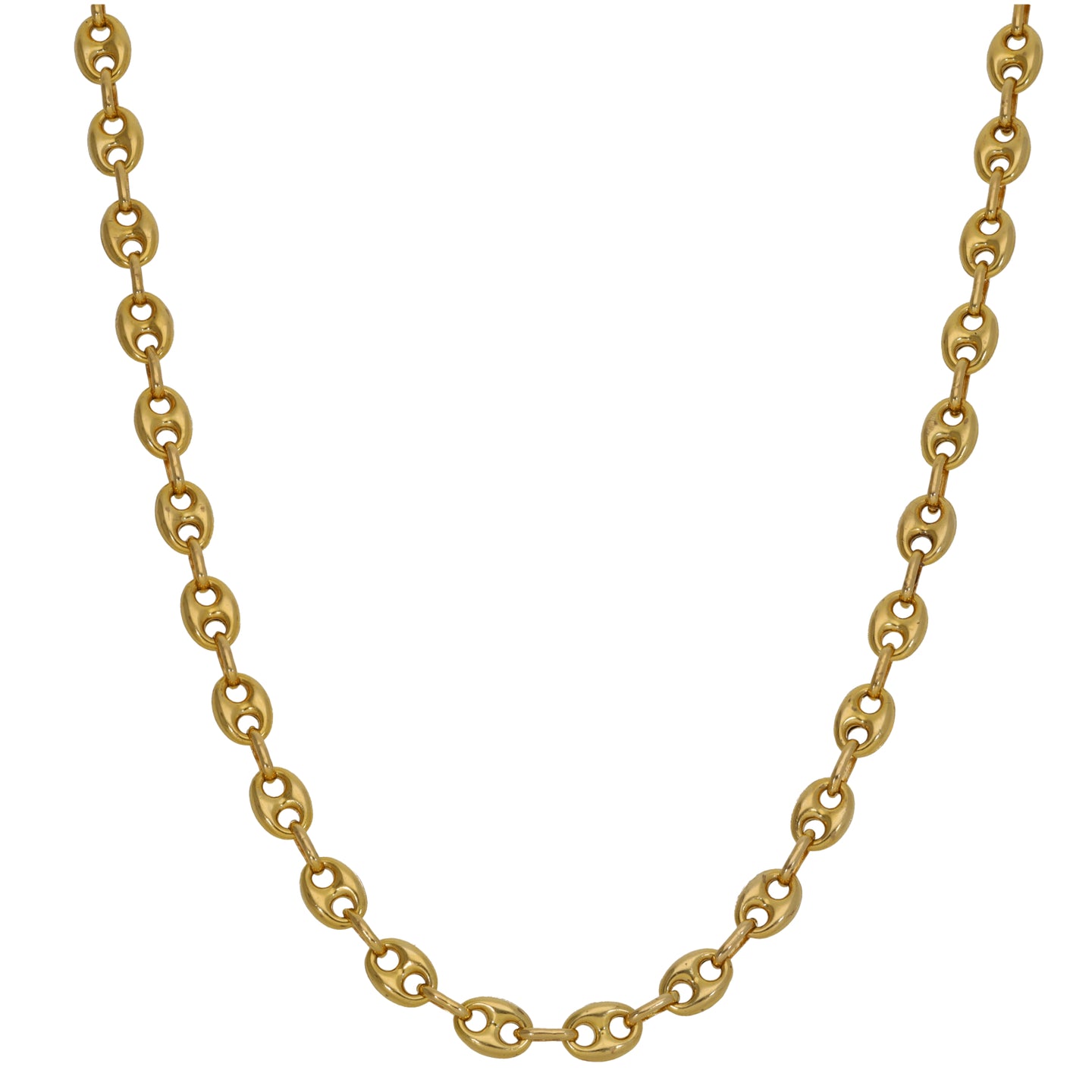 18ct Gold Anchor Chain 34