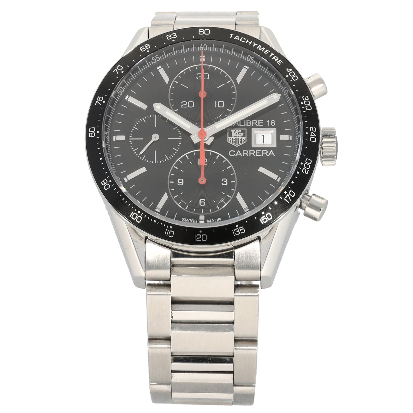 Tag Heuer Carrera CV201AK 41mm Stainless Steel Watch