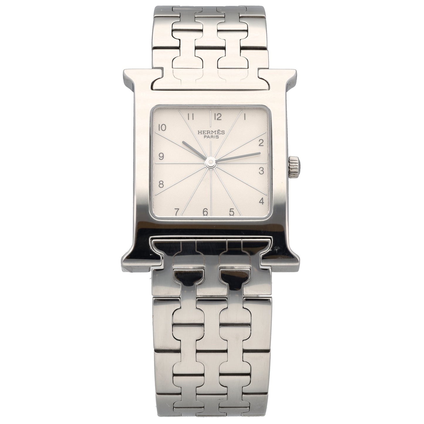 Hermes Heure H H1 510 26mm Stainless Steel Watch