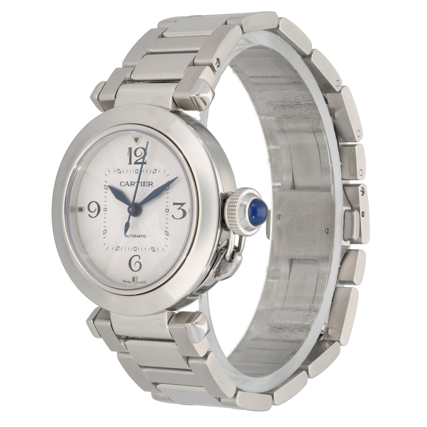 Cartier Pasha 4327 35mm Stainless Steel Watch