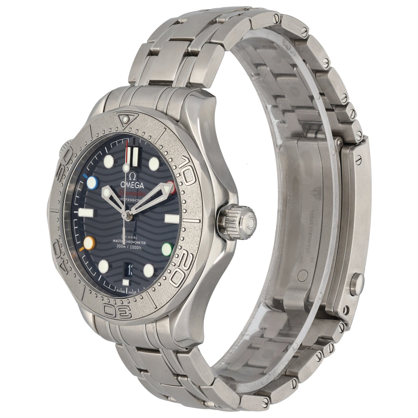 Omega Seamaster 42mm Stainless Steel Watch